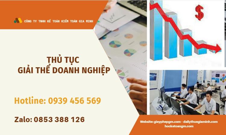 Thủ tục giải thể doanh nghiệp tại Thừa Thiên Huế trọn gói 