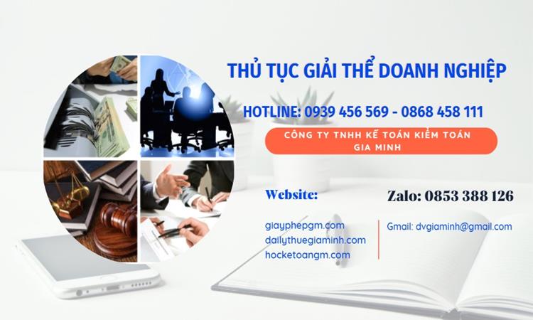 Thủ tục giải thể doanh nghiệp tại TP Đà Nẵng trọn gói 