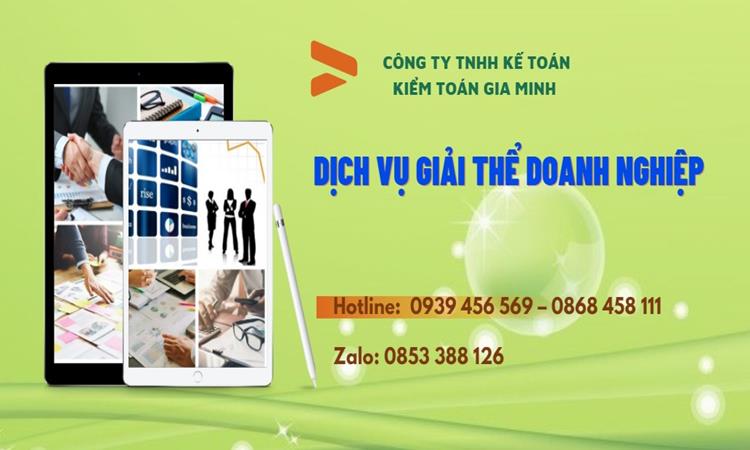 Thủ tục giải thể doanh nghiệp tại Vĩnh Phúc trọn gói 