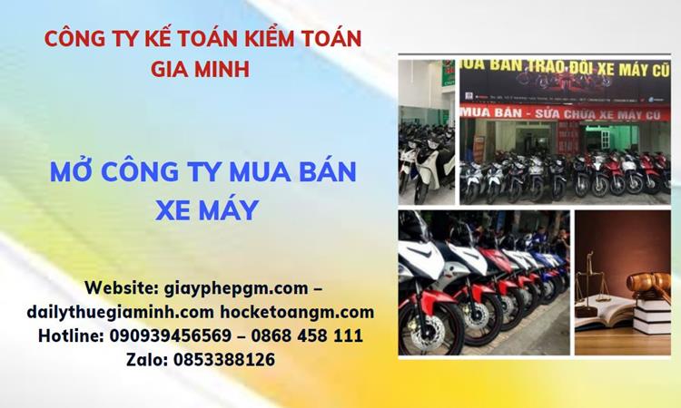 MỞ CÔNG TY MUA BÁN XE MÁY TẠI HƯNG YÊN 8 Thủ tục mở công ty mua bán xe máy tại Hưng Yên
