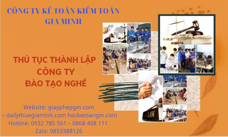 Thủ tục thành lập công ty đào tạo nghề tại Bà Rịa Vũng Tàu