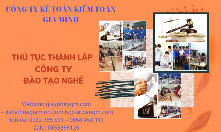 Thủ tục thành lập công ty đào tạo nghề tại Hà Tĩnh