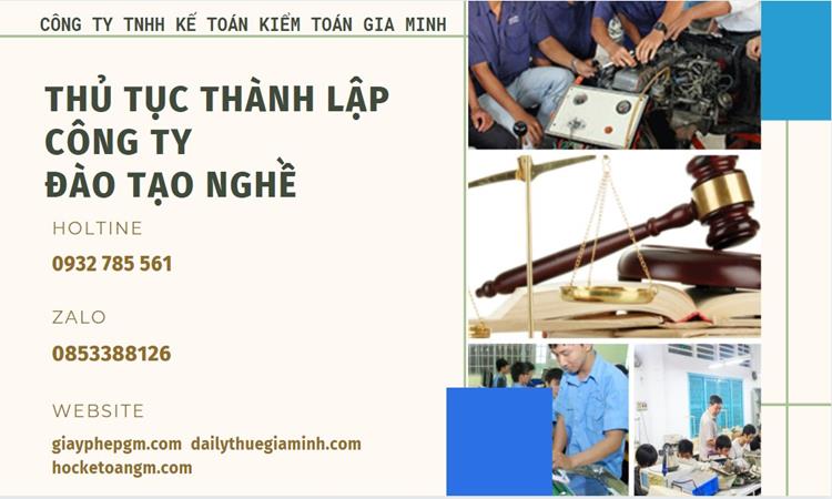 Thủ tục thành lập công ty đào tạo nghề tại Hải Phòng