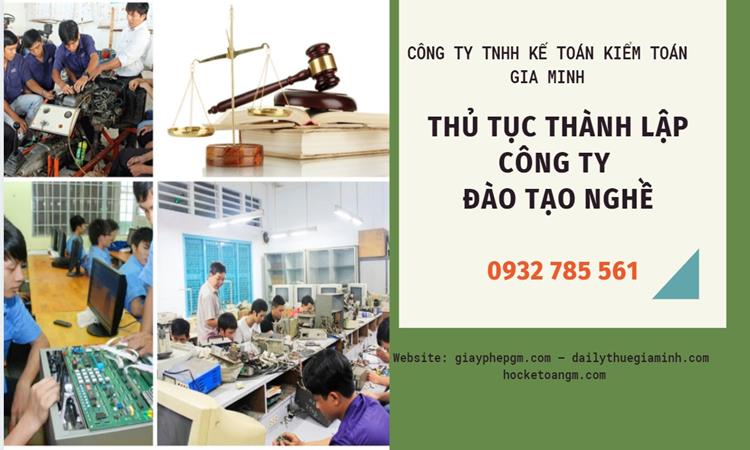 Thủ tục thành lập công ty đào tạo nghề tại Huyện Kim Động