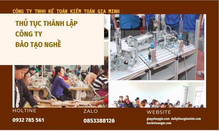 Thủ tục thành lập công ty đào tạo nghề tại Huyện Văn Giang