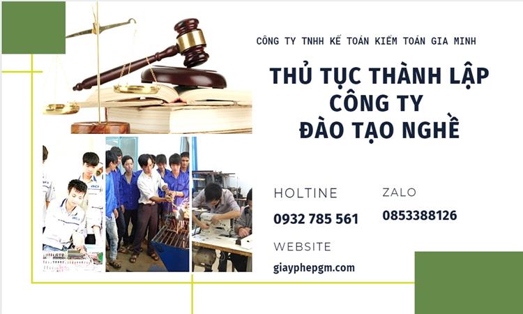 Thủ tục thành lập công ty đào tạo nghề tại Huyện Yên Mỹ
