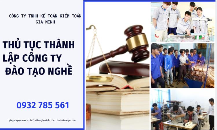 Thủ tục thành lập công ty đào tạo nghề tại Quận Hoàng Mai