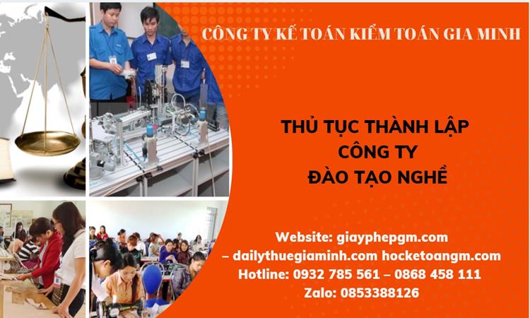 Thủ tục thành lập công ty đào tạo nghề tại Quận Long Biên