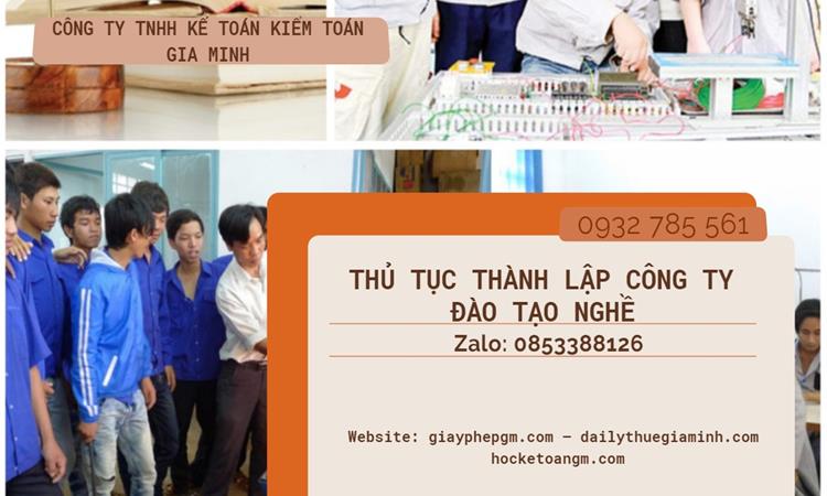 Thủ tục thành lập công ty đào tạo nghề tại Quảng Ninh