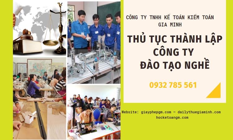 Thủ tục thành lập công ty đào tạo nghề tại Sóc Trăng