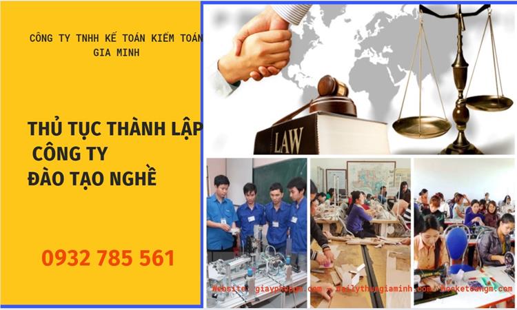 Thủ tục thành lập công ty đào tạo nghề tại Thành Phố Cần Thơ