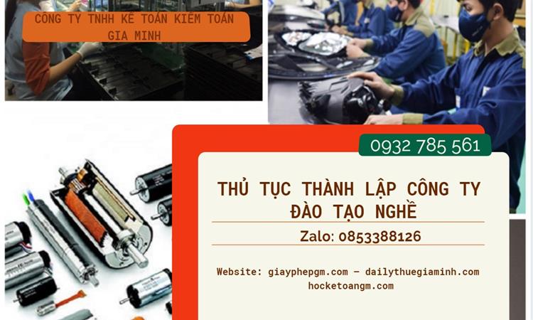 Thủ tục thành lập công ty đào tạo nghề tại Thành Phố Đà Nẵng