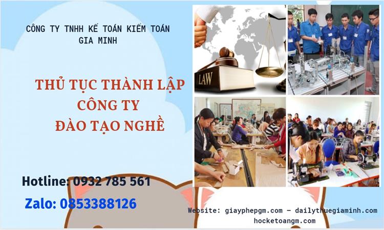 Thủ tục thành lập công ty đào tạo nghề tại Thành phố Hưng Yên