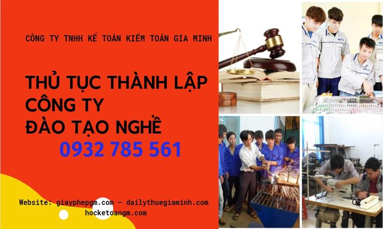 Thủ tục thành lập công ty đào tạo nghề tại Quận Hải Châu
