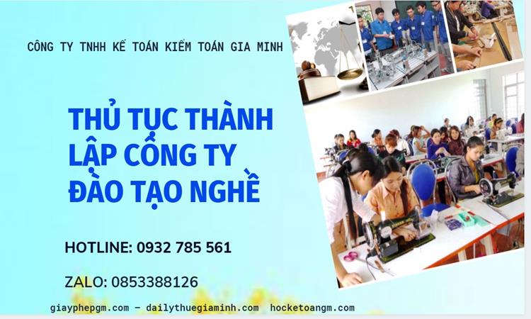 Thủ tục thành lập công ty đào tạo nghề tại TP Hưng Yên