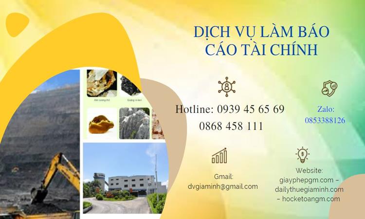 Thủ tục thành lập công ty khai thác khoáng sản tại Hà Nam 