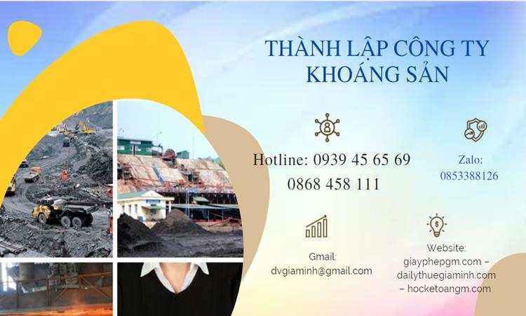 Thủ tục thành lập công ty khai thác khoáng sản tại Tây Ninh 