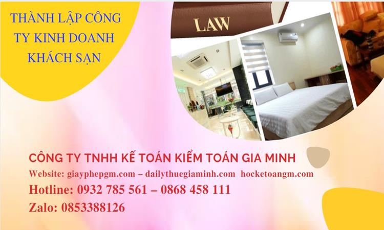 Thủ tục thành lập công ty kinh doanh khách sạn tại An Giang