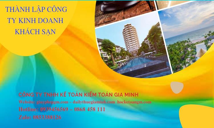 Thủ tục thành lập công ty kinh doanh khách sạn tại Bắc Ninh  