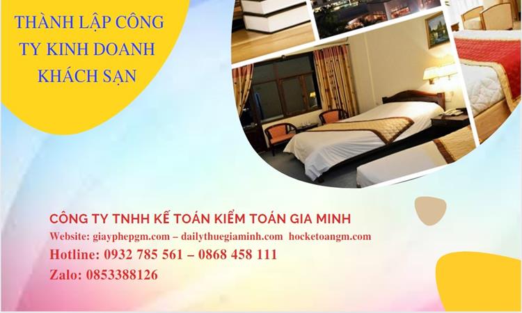 Thủ tục thành lập công ty kinh doanh khách sạn tại Bình Dương