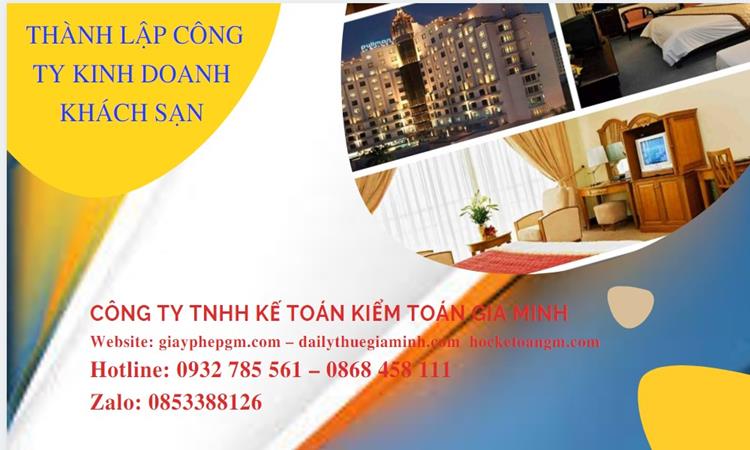 Thủ tục thành lập công ty kinh doanh khách sạn tại Đồng Nai