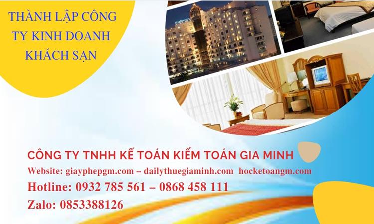 Thủ tục thành lập công ty kinh doanh khách sạn tại Hải Dương