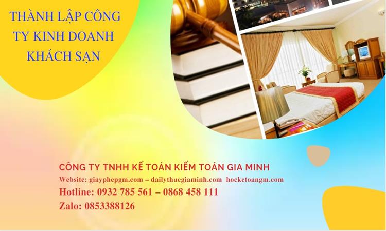 Thủ tục thành lập công ty kinh doanh khách sạn tại Hải Phòng