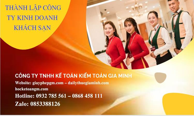Thủ tục thành lập công ty kinh doanh khách sạn tại Huyện Ân Thi