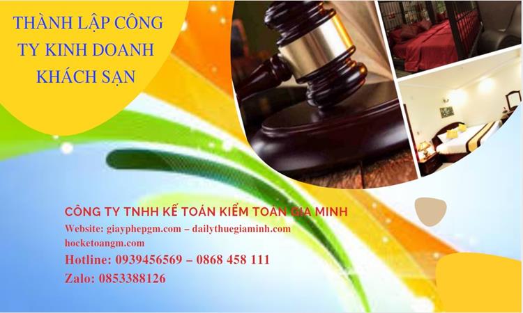  Thủ tục thành lập công ty kinh doanh khách sạn tại Huyện Phúc Thọ