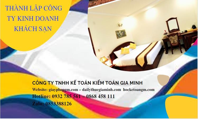 Thủ tục thành lập công ty kinh doanh khách sạn tại Huyện Sóc Sơn