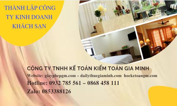 Thủ tục thành lập công ty kinh doanh khách sạn tại Kon Tum  
