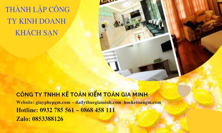 Thủ tục thành lập công ty kinh doanh khách sạn tại Lào Cai