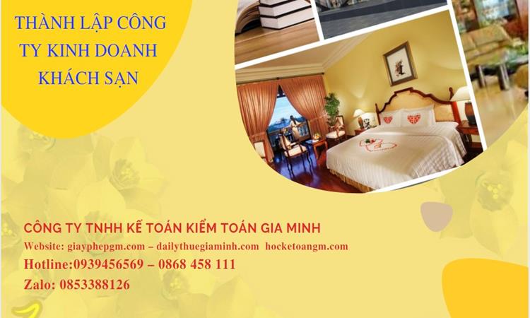 Thủ tục thành lập công ty kinh doanh khách sạn tại Nam Định
