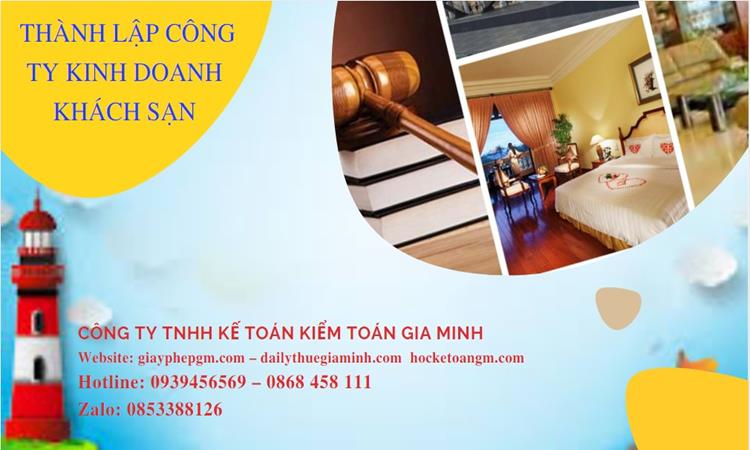 Thủ tục thành lập công ty kinh doanh khách sạn tại Nghệ An