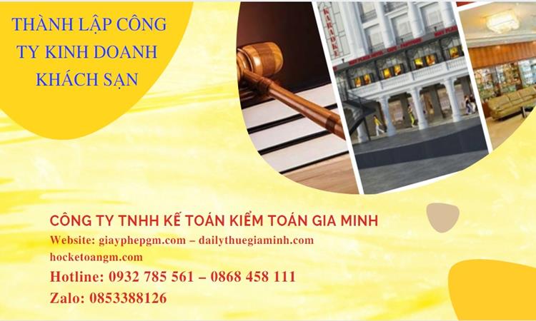 Thủ tục thành lập công ty kinh doanh khách sạn tại Nha Trang