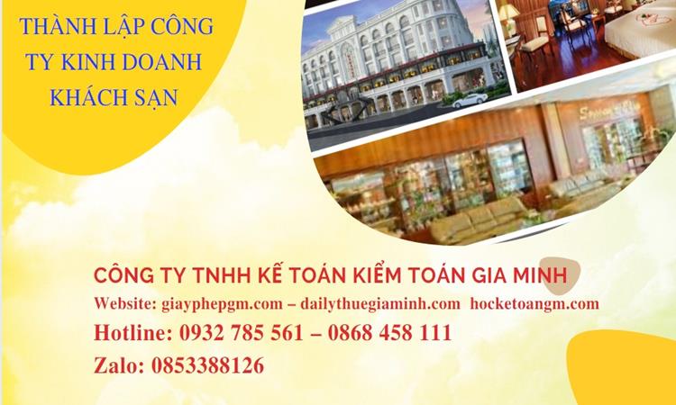  Thủ tục thành lập công ty kinh doanh khách sạn tại Phú Thọ
