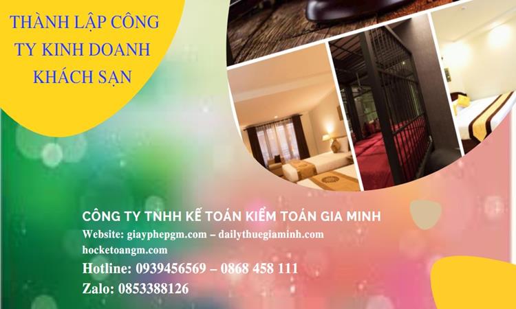 Thủ tục thành lập công ty kinh doanh khách sạn tại Quận 1
