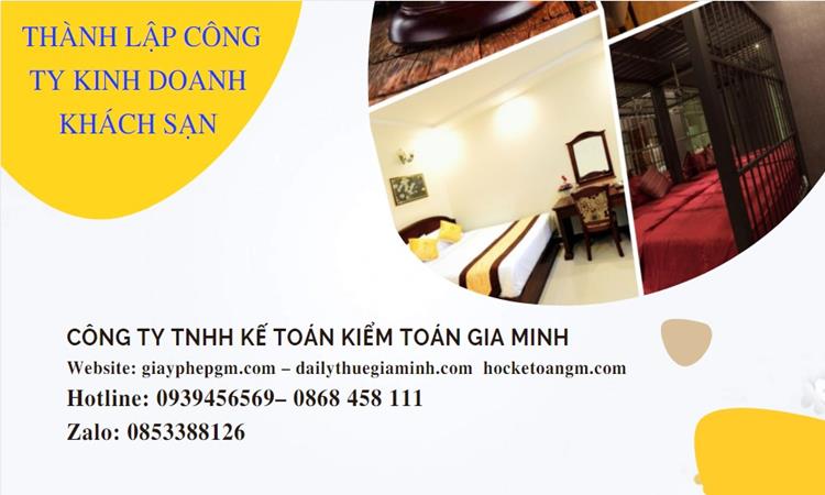 Thủ tục thành lập công ty kinh doanh khách sạn tại Quận 5