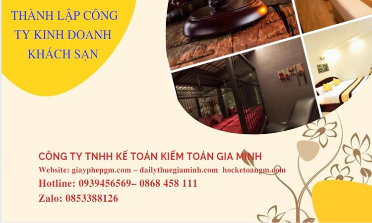 Thủ tục thành lập công ty kinh doanh khách sạn tại Quận 8