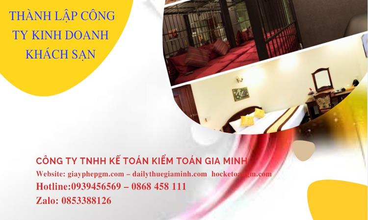 Thủ tục thành lập công ty kinh doanh khách sạn tại Quận Hà Đông