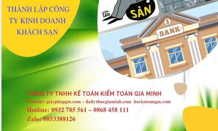 Thủ tục thành lập công ty kinh doanh khách sạn tại Quận Hoàn Kiếm