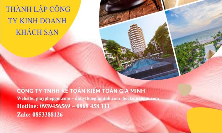 Thủ tục thành lập công ty kinh doanh khách sạn tại Quận Phú Nhuận