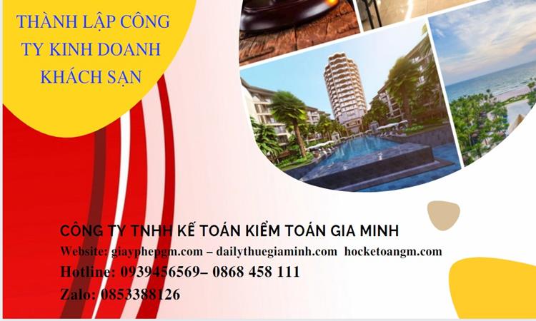 Thủ tục thành lập công ty kinh doanh khách sạn tại Quận Tân Bình