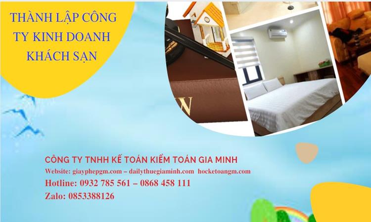 Thủ tục thành lập công ty kinh doanh khách sạn tại Tây Ninh