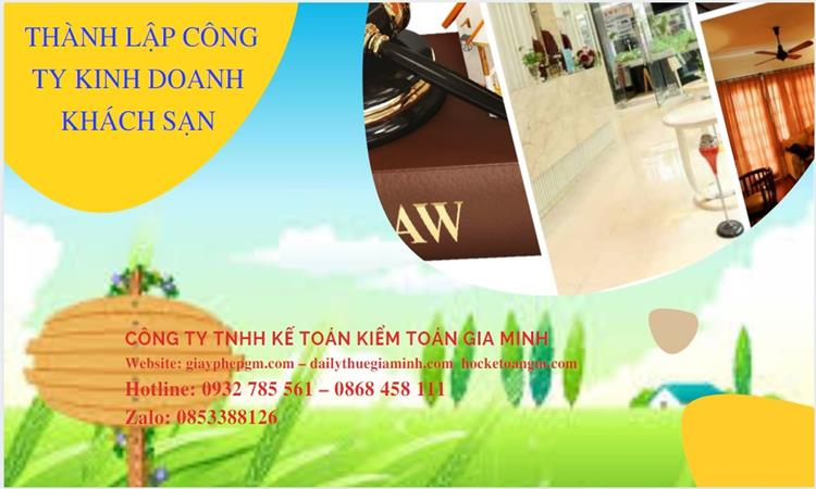 Thủ tục thành lập công ty kinh doanh khách sạn tại Thái Nguyên