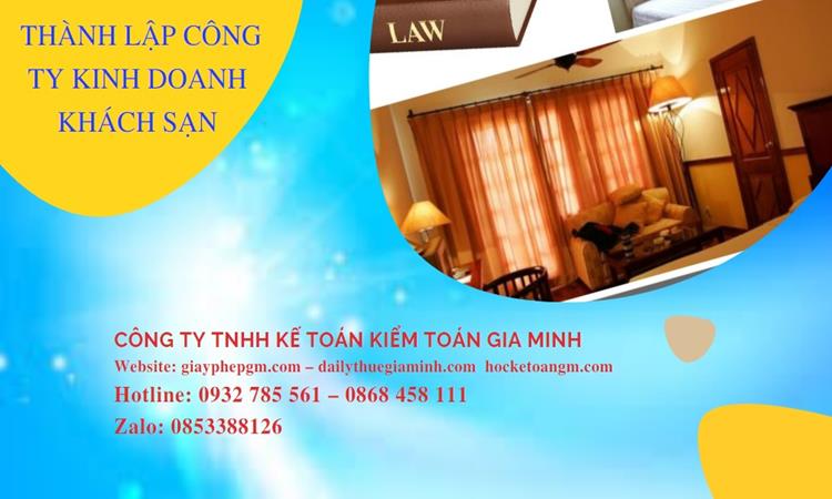 Thủ tục thành lập công ty kinh doanh khách sạn tại Tiền Giang