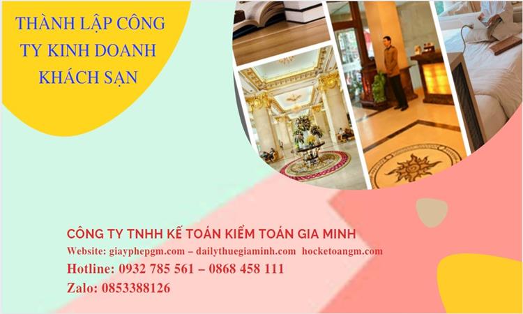 Thủ tục thành lập công ty kinh doanh khách sạn tại TP Hồ Chí Minh