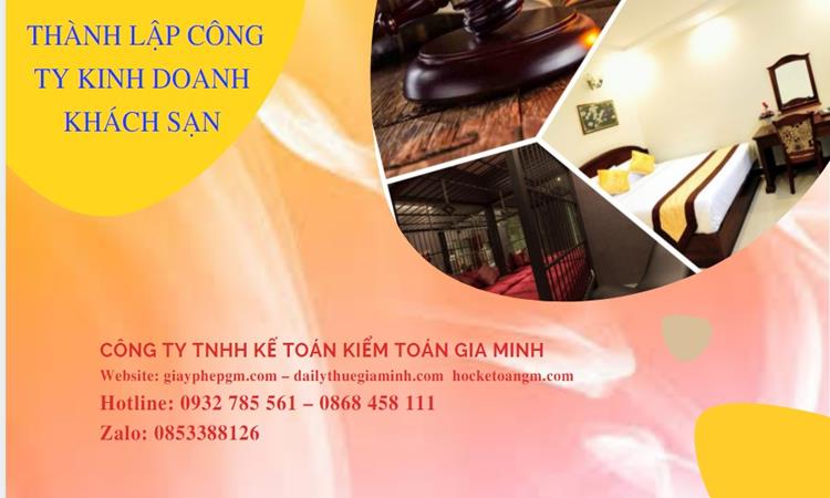 Thủ tục thành lập công ty kinh doanh khách sạn tại TP Hưng Yên