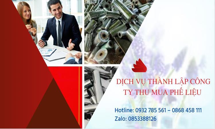 Thủ tục thành lập công ty kinh doanh phế liệu tại Bà Rịa Vũng Tàu