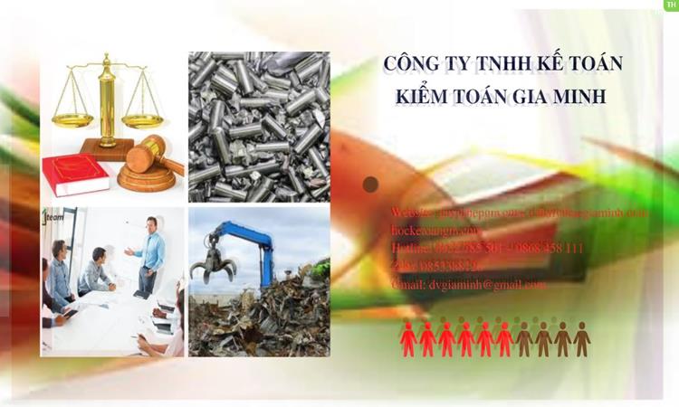 Thủ tục thành lập công ty kinh doanh phế liệu tại Điện Biên